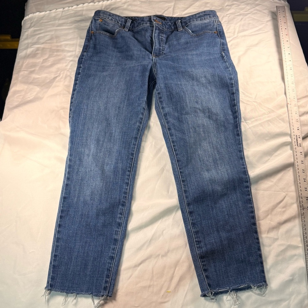 Talbots Blue Flare & Wide Leg Jeans